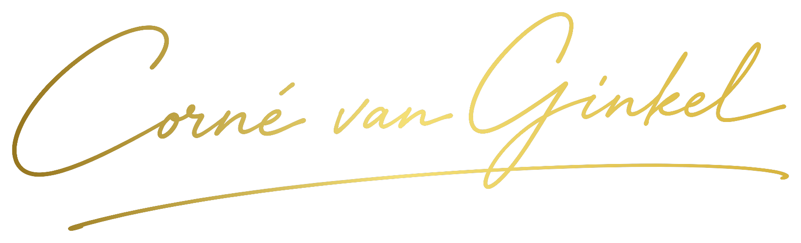 Handtekening Corné van Ginkel